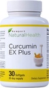 Kurkumin EX Plus s výtažkem z grapeseedu, Resveratrol & Red Wine Polyfenoly pro společné zdraví a srdeční zdraví, Curcuminoidy Complex 500mg Kapsle