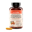 NatureWise Curcumin Turmeric 2250mg - 95% Curcuminoidy & BioPerine Black Pepper Extract pro pokročilou absorpci - Denní společná a imunitní zdravotní podpora - Vegan, Non- GMO, 90 Počet [30- Day Supply]