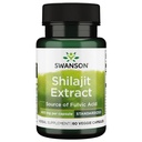 Swanson Shilajit Extract - Bylinný dodatek Podpora růstu buněk - Přírodní vzorec pro celkové Wellness - (400 miligramů 60 Veg kapsle)