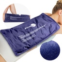 Extra velké gelové flexibilní zadní ledové balíčky pro zranění opakovaně použitelné, 11 "x 20" studené balení Wrap pro Knee Leg Neck Rameno Hip Back Pain Relief, Cold Compress Terapie pro otok, modřiny, chirurgie