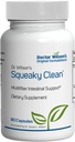 Dr. Wilson je Squeaky čisté gut a trávicí zdraví s Fiber, probiotika, enzymy a více 90 Kapsle