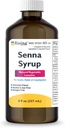 Rostoucí zdraví Přírodní zelenina Laxativní - Senna Sennosids Syrup 8, 8 mg / 5 ml - Zácpa Relief - Čokoláda Flavor - Ve srovnání se Senokot ® Syrup