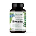 EMERALD LABS B- Health - Vegan Vitamin B Complex - Obsahuje methylované kyseliny listové a plné spektrum B vitaminy - podporuje imunitní, mozek & srdce zdraví * - 120 Zeleninové kapsle
