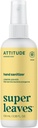 ATOMATION DE Hand Sanitizer Spray, EWG ověřený, zabíjí bakterie a bakterie, Vegan & Plant- based, Safe for Dospělí & Kids, Lemon Leaves Scent, 3.38 Fl Oz (Spray Bottle)