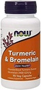 Nyní Turmeric & Bromelain, 90 Vegetariánských kapslí