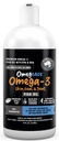 Omegeáza Rybí olej pro psy a kočky - Nejjemnější pro domácí zvířata Omega 3 pro kočky a psy - dodatek pro pleť & Coat, Svědění, prolévání, spony a imunitní zdraví - 100% čistý Omega rybí olej s EPA & DHA (16 oz)