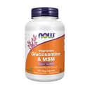 Nyní Potraviny doplňky, Glucosamine & MSM (GreenGrown ® Glucosamine), Vegetariánské, 120 Veg Kapsle