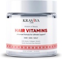 Vlasový růst Vitamíny s biotin, kolagen, keratin, kopřivka kořene a pila palmetto podporuje zdravé vlasy, stimuluje vlasové folikuly, a zabraňuje vypadávání vlasů & Tenning. Made in USA - 90 Count