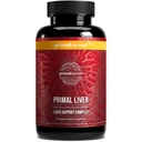 Primal Harvest Primal Játra dodatek s, Alpha-Lipoic Acid, L-Cystein HCL, L-Glutathione, Mléko Thistle, a Spirulina, pro muže a ženy, 120 Kapsle
