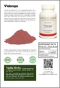 Vadik Herbs Certified Organic Vidanga (Embelia Ribes) Powder 1lb. Balení 124; Výborný Herb pro hubnutí, Kožní podmínky, Střevní Cleanser
