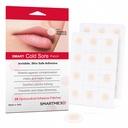 Smart Cold Sore Ošetření Patch Nápověda zabránit Brevent Breatouts, Soothe Stching and Burning CLANE124; Diskrétní, neviditelné, kůže bezpečné adhesive [24 Záplaty]