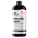 Designs for Health - Silvercilin Liquid, 15ppm Non- Toxic Form of Silver - Non- GMO GI + Imunitary Supplement (95 Servings / 16oz)