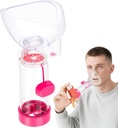 NESSI OTC Spacer Dospělý s maskou Spacer a ústní část Spacer (růžová)
