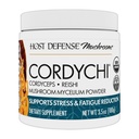 Hostitelská obrana CordyChi Powder - doplněk podpory energie a imunity - Cordyceps & Reishi Houbový dodatek pro relaxaci a podporu dýchání - Podpora proti únavě - 3,5 oz (66 Služeb) *