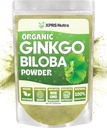 XPRS Nutra Organic Ginkgo Biloba Powder - Gingko Biloba Supplements for Cognition - Vegan Friendly Ginkoba Biloba Organic - Imunity Boosting Ginkgo Biloba Powder (4 oz)