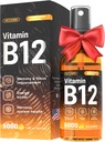 B12 Liquid Spray - Vitamin B12 Kapky pro energii a nervové funkce - Podpora mozku, paměti, nálada, imunitní systém s B12 sublingvální vitaminy - Maximální síla Vegan B12 Dodatek - 2 Fl Oz