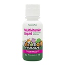 NaturesPlus Animal Parade Children 's Liquid Multivitamin - Tropical Berry Flavor - 8 fl oz - All Food Supplement - Vegetarian, gluten Free - 16 Služeb