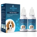NOVEHA Pet Drops I124; Advanced Lanosterol Solution + NAC (2 x 10 ml)