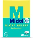 Midol Bloat Relief, Kaplety s Pamabrom, 30 Počet