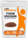 BulkSupplements.com Pygeum Africanum Extract Powder - from Pygeum Bark, Nutritional Supplement - Gluten Free - 5g per Serving, 250g (8.8 oz) (balení po 1)