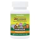 Natures Plus Animal Parade KidGreenz - 90 Animal- Shaped Chewable Tablety, Balení po 3 - zahrnuje Superfood Blend - Vegetariánské, gluten zdarma - 270 Celkem Service