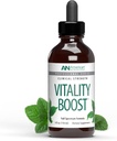 American Nutricteas - Vitality Boost Fulvic Acid w / Trace Mineral Drops - Multiminerální doplněk - Bohaté na aminokyseliny - zlepšuje energetickou funkci