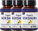 Gokshura 120 Tablet CLAS124; Tribulus Terrestris (Gokshura) CLAS124; USDA Organic Certified CLAS124; Podporuje imunitu a sílu CLAS124; Organic and Natural 120tab - Balení 3