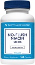 Vitamin Shoppe No Flush Niacin 500MG, podporuje hladiny cholesterolu již v normálním rozsahu, podporuje metabolismus a výrobu energie, jednou denně (100 kapslí)