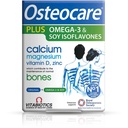 Vitabiotika Osteocare Plus 2- in-1 Formule - vápník 800mg s vitamínem D3, hořčík, zinek, a Omega-3 Př