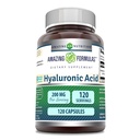 Amazing Applicas Hyaluronic Acid Supplementary 124; 200 Mg Per Serving Academy 124; 120 Kapsle 124; Non- GMO Academy 124; Gluten Free Academy 124; Made in USA