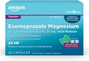 Basic Care Esomeprazol Magnesium Delayed- Release Kapsle 20 mg, Acid Reducer, Cool Mint, 42 Počet (3 balení po 14)