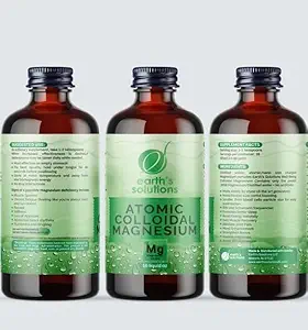 Vitální esence - Premium Atomic Koloidní Magnesium dodatek pro optimální zdraví a relaxaci - Iontové řešení pro přírodní pohodu