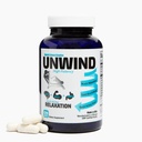 Unwind - 1885 Mgs Magnesium Per Serving, Advanced Relaxation Supplement, Max Strength Elemental Magnesium, Lemon Balm, Primavie Shilajit, Ginger - 120 Kapsle - Made in USA