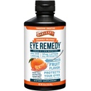 Barlean 's Eye Remedy dodatek, Tangerine ochucený rybí olej kapalný s Lutein, Astaxanthin a zeaxanthin, 1,000mg Omega 3 EPA DHA, Oční péče doplňky, 16 oz