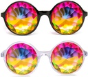 GloFX Kaleidoscope brýle CLAS124; Lehké Crystal EDM Festival Difraction CLAS124; 2 Pack of Rave