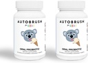 Autobrush Kids Oral- Care Slow Disolute Probiotic Tablet CLAS124; Dentální doplňky CLAS124; Zdravější zuby a dásně CLAS124; Vyvážená ústa Biome CLAS124; 30 Počet (Vanilla) (2)