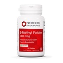 PROTOKOL PRO LIFE BALANCE 5-methylfolát 1,000mcg - Superior methyl folát Biologická dostupnost - pro podporu mozku - Folát doplněk pro ženy a muže - Kosher & Vegan - 90 Tabs