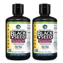 Úžasné Byliny Premium Black Seed Oil - studená tlačená Nigella Sativa AIDS v trávicím zdraví, imunitní podpora, funkce mozku, společná mobilita, gluten zdarma, non GMO - 32 Fl Oz (balení po 2)
