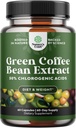 Čistá zelená káva Bean Extract Dodatek - Nejlepší pro hubnutí Appetite Conpressant - 750 mg s chlorogenovou kyselinou Nejlepší energetický posilovač Advanced Natural Potent Formule - 60 Kapsle