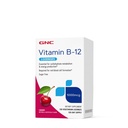 GNC vitamín B-12 1000mcg, třešeň, podporuje výrobu energie, 120 Lozengů