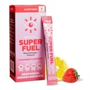 EBOOST Energy Drink Powder, Super Fuel - Strawberry Lemonade, 7 Packets - Pre- Workout Powder Energy Drink Mix - Natural Energy, L-Tyrosin, L-Theanine & Vitamíny - Předcvičení pro ženy a muže jít