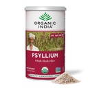 ORGANIC INDIA Psylium Herbal Powder - Celý Husk Fiber Supplement, Podpora trávení, Vegan, gluten- Free, USDA Certified Organic, Non- GMO, Soluble & Nerozpustný Fiber Source - 12 oz