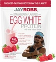 Jay Robb - Vejce bílý protein prášek, neskutečně chutné, jahoda, 10 Služeb (12 oz)