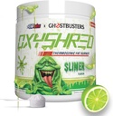 EHP LABS Ghostbusters OxyShred termogenní Pre Workout Powder & Shredding Dodatek - Klinicky osvědčený Preworking Powder s Acetyl L Carnitin, Energy Boost Drink - Slimer Lime, 60 Služeb