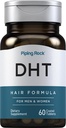 Piping Rock DHT Advanced Hair Formule 124; 60 Tablety 124; pro muže a ženy 124; Non- GMO, gluten zdarma dodatek