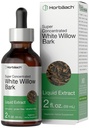 Horbäach White Willow Bark Extract tinktura 124; 2 Fl oz dura124; Alkohol zdarma tekutý dodatek 124; Super koncentrovaný dura124; Vegetariánské, Non- GMO, gluten zdarma