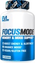 Eluce Mental Energy and Focus Doplněk pro dospělé - Nootropics Brain Support Supplement s kofeinem L Theanine Alpha GPC a Huperzine A Nutrition Focus Pills for Setrvalé Peak Performance