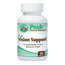 Peak Vision Support Eye Health Supplement - Lutein a Zeaxanthin Supplement pro oční únavu, Modrá ochrana světla - Podporuje zdravé oči a jasné vidění (30 Služebníků)
