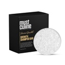 Beard Shampoo Bar, 1 balíček, Neparfémovaný, Podporuje Beard Růst a Nurification, Kořeny kníru, pro muže