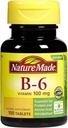 Nature Made Vitamin B6 100 mg Tabs, 100 ne
